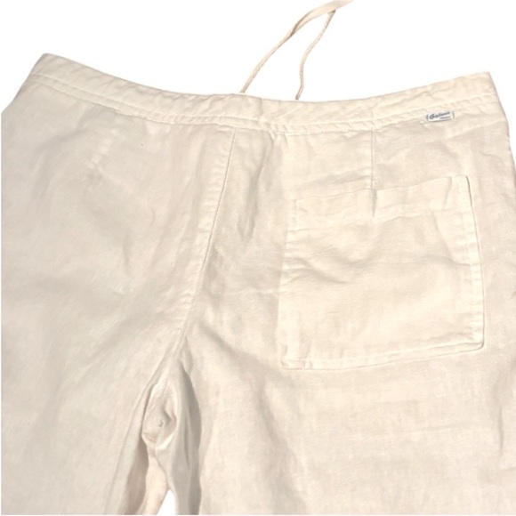 🛑 6/$25 Summer Chic 2 pc Outfit | Linen Crop Pants & Floral Top size small - Picture 6 of 15